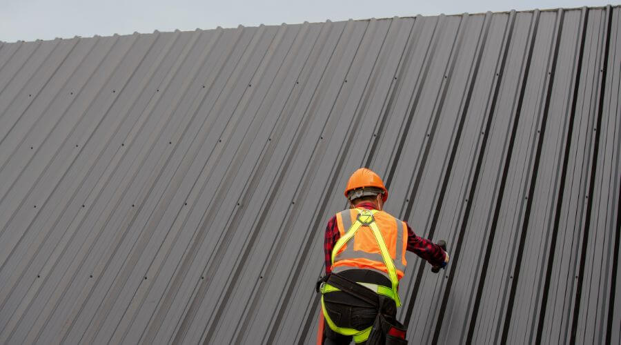 Professional metal roof installation services in Haskell, TX